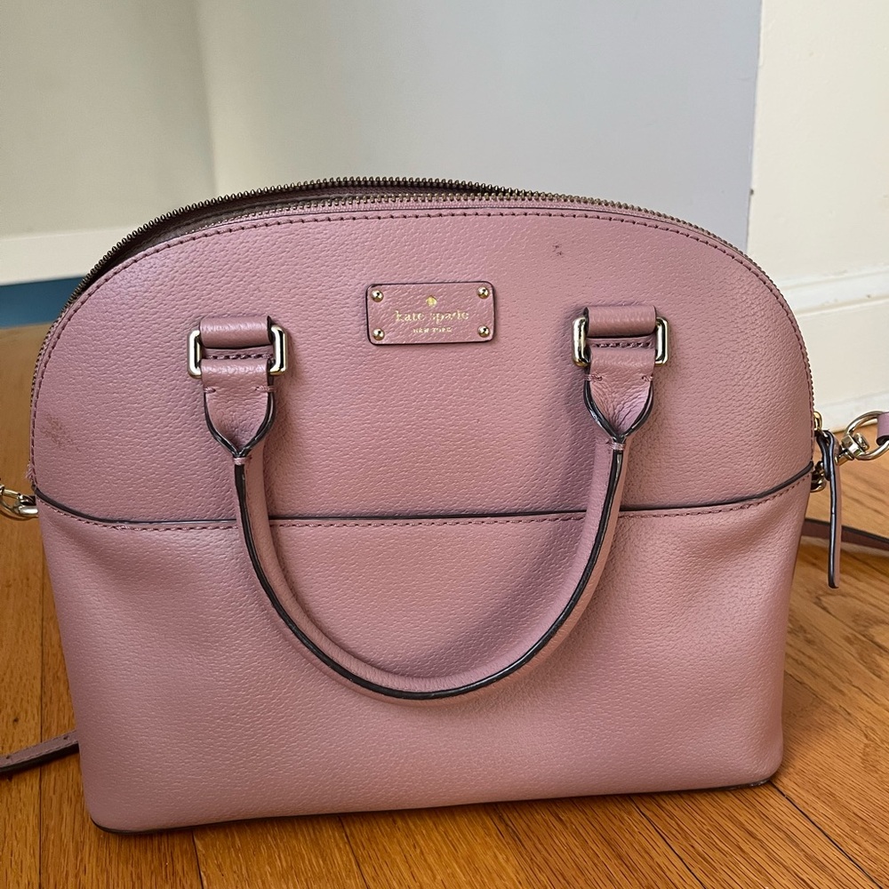 Kate Spade Pink Leather Satchel